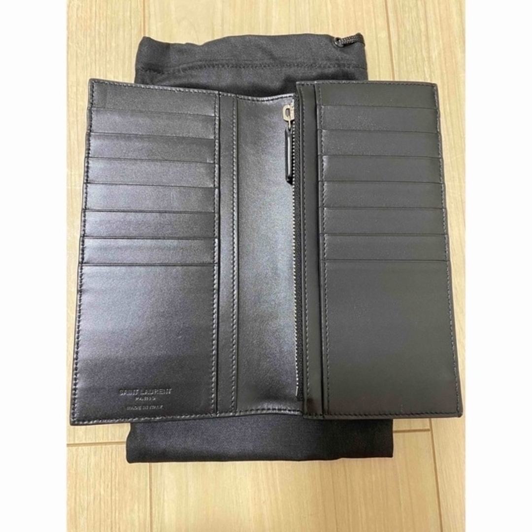 【新品未使用】SAINTLAURENTコンチネンタルウォレット(スムースレザー)