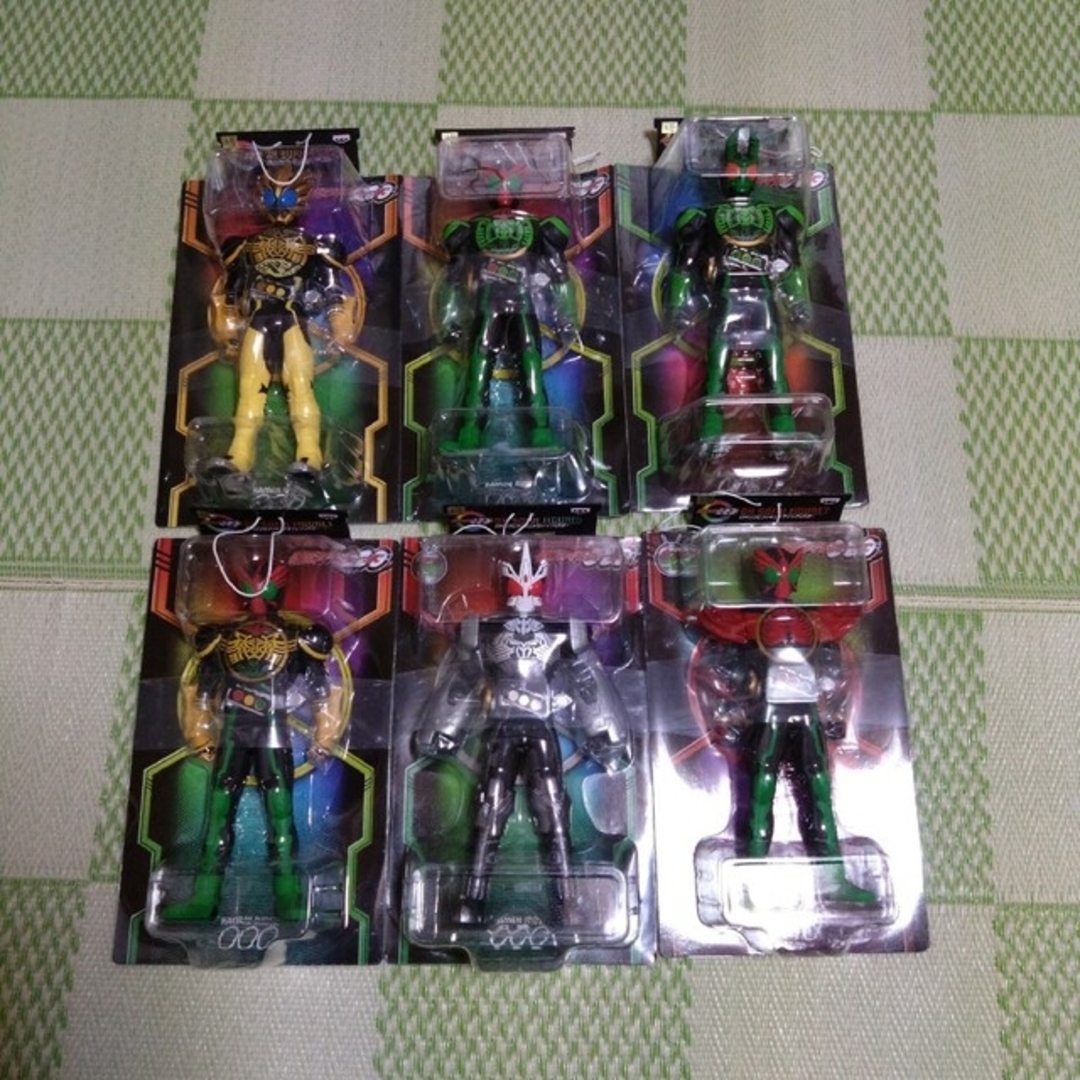 仮面ライダーオーズ DXソフビフィギュア6点セット-