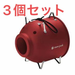 スノーピーク(Snow Peak)のsnow peak アルミ蚊取り豚 レッド 3個セット(その他)