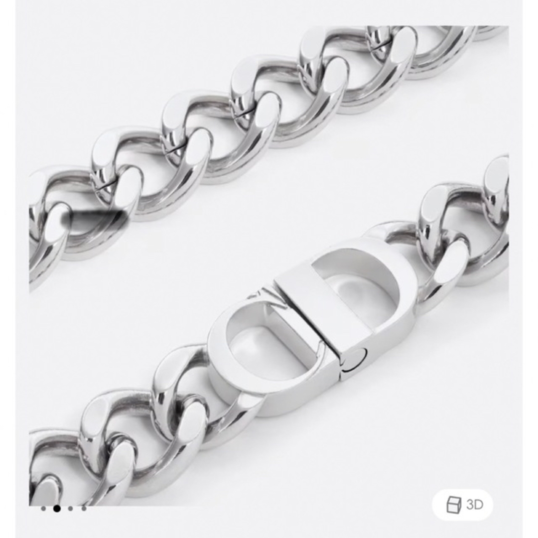2極タイプ 【極美品】ディオール DIOR CD ICON チェーンリンク