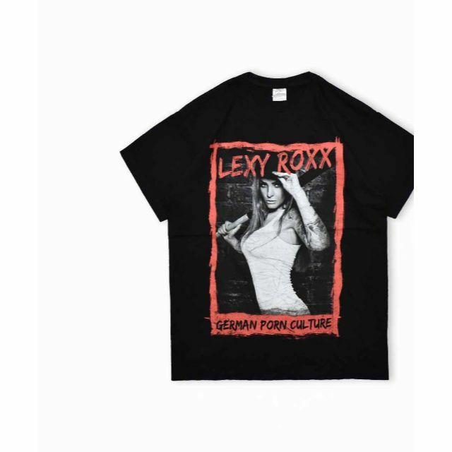 Lexy Roxx レクシー ロックス Porn star Tee M メンズのトップス(Tシャツ/カットソー(半袖/袖なし))の商品写真