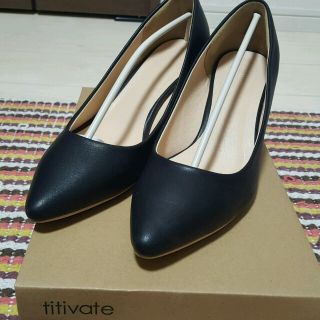 ティティベイト(titivate)のtitivate　ヒールポインテッドトゥパンプス(ハイヒール/パンプス)