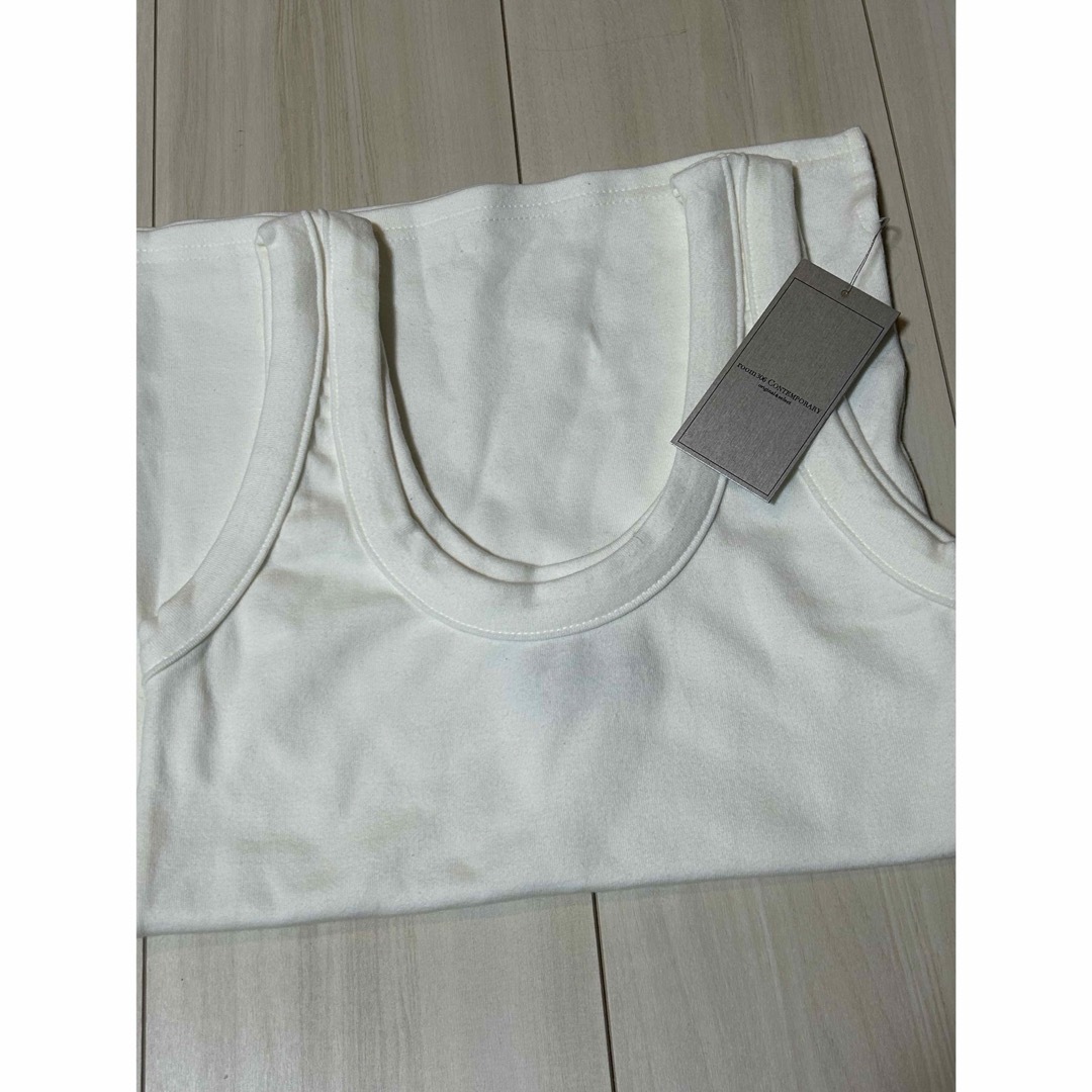 room306 CONTEMPORARY(ルームサンマルロクコンテンポラリー)の【新品未使用タグ付き】basic tanktop ベーシックタンクトップ レディースのトップス(タンクトップ)の商品写真