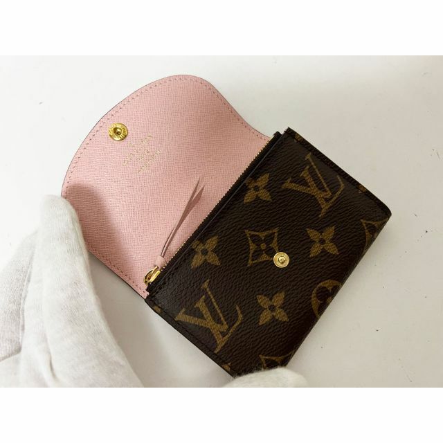 LOUIS VUITTON(ルイヴィトン)のルイヴィトン モノグラム ポルトモネ・ロザリ コインケース 未使用品 レディースのファッション小物(コインケース)の商品写真