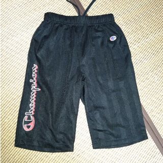 チャンピオン(Champion)のチャンピオン　黒　ハーフパンツ　150(パンツ/スパッツ)