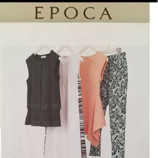 カタログ掲載◆EPOCAエポカ◆クチュール感覚の構築的なシルエットニットトップス