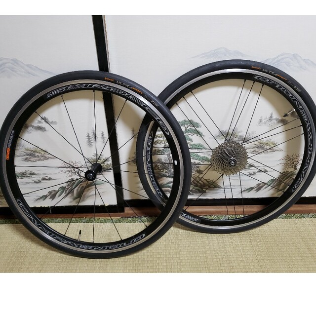 前後セット　Campagnolo　C17　SCIROCCO　カンパニョーロ　使用わずか・美品！！-