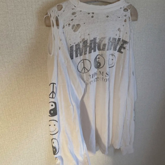Lochie(ロキエ)のヴィンテージ バンド　ボロt   jantiques hooked itimi メンズのトップス(Tシャツ/カットソー(七分/長袖))の商品写真