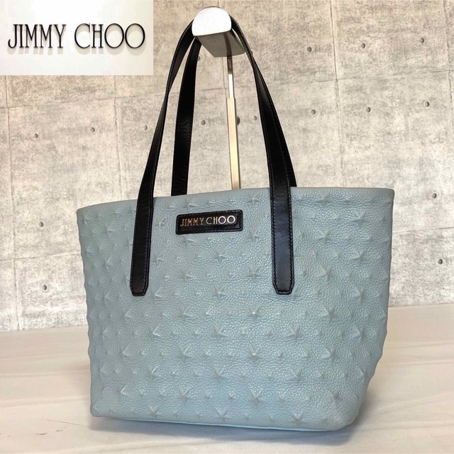 JIMMY CHOO - 【極美品】JIMMY CHOO SOFIA/S アイスブルー レザー