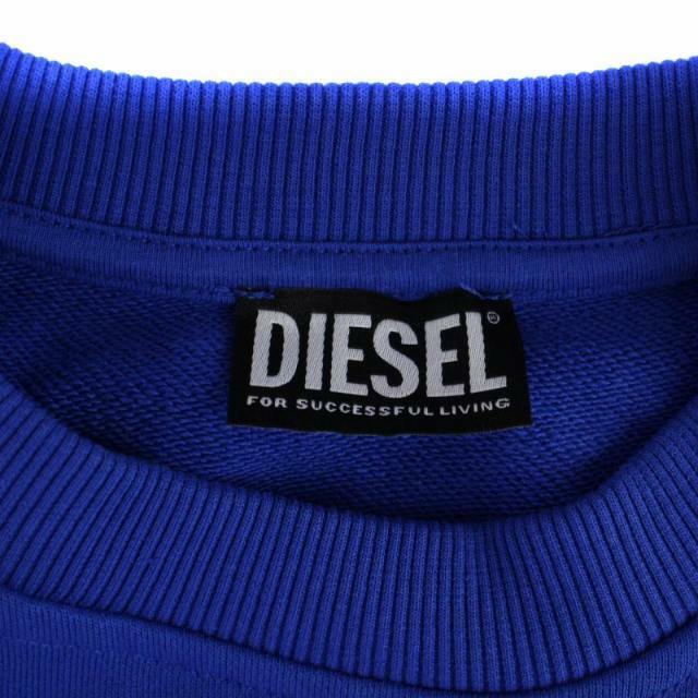 DIESEL(ディーゼル)のディーゼル F-SLIMMY-E3 スウェット トレーナー 長袖 S 青 レディースのトップス(トレーナー/スウェット)の商品写真