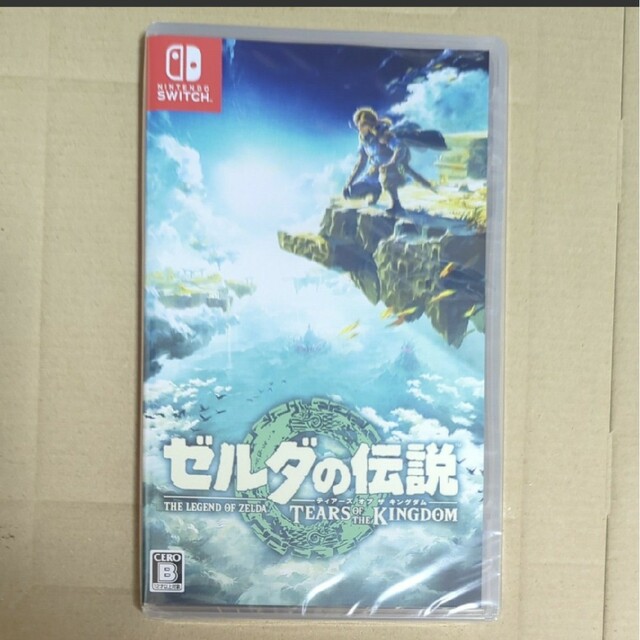 【新品未開封】ゼルダの伝説 ティアーズオブキングダム エンタメ/ホビーのゲームソフト/ゲーム機本体(家庭用ゲームソフト)の商品写真