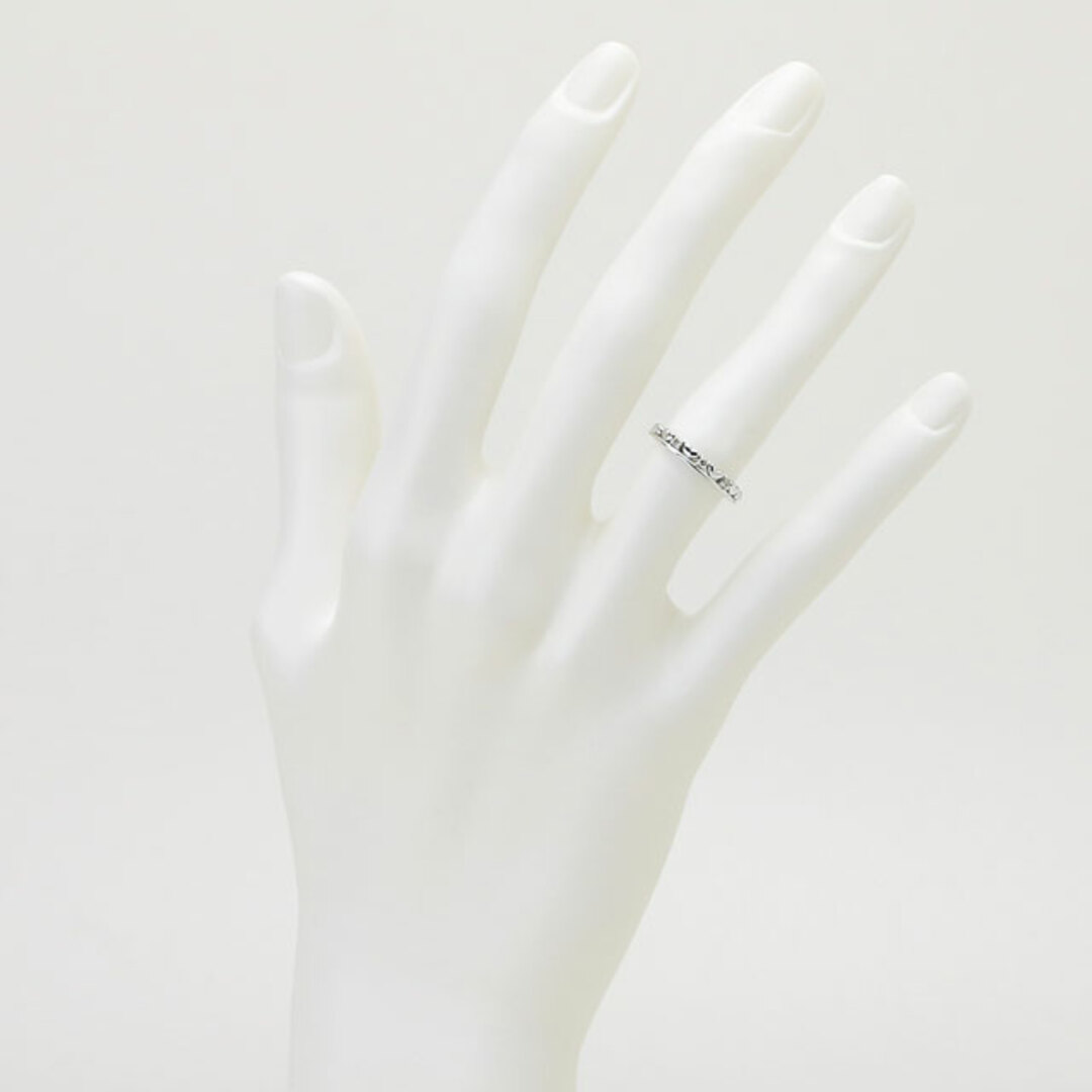 ハッピーキャンドル K10 ホワイトゴールド 0.06ct リング #09 お土産