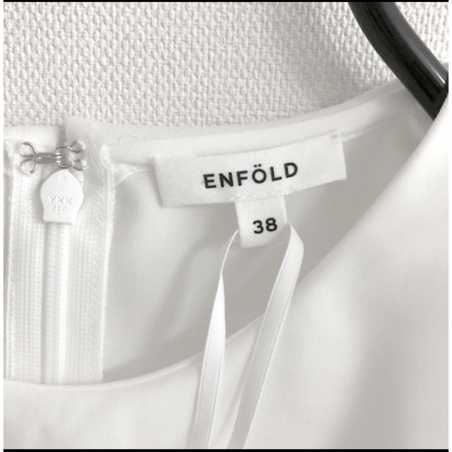 2023SS　新品タグ付【ENFOLD】CAPE-COLLAR PULLOVER 5