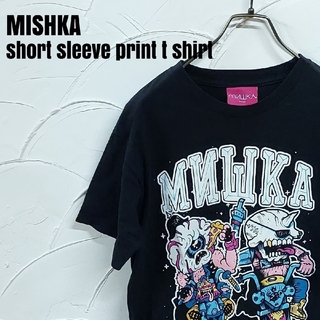 ミシカ(MISHKA)のMISHKA/ミシカ 半袖 プリント Tシャツ TEE(Tシャツ/カットソー(半袖/袖なし))