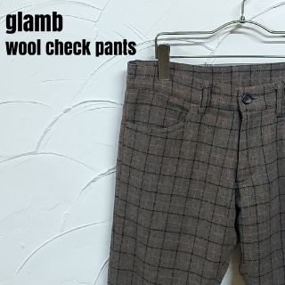 グラム(glamb)のglamb/グラム ウール チェックパンツ(その他)