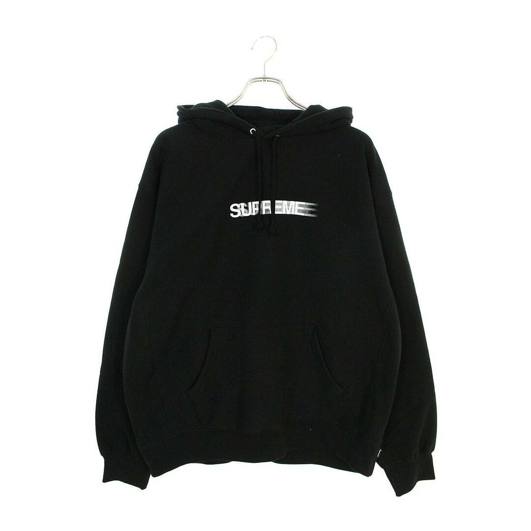 シュプリーム  23SS  Motion Logo Hooded Sweatshirt モーションロゴプルオーバーパーカー メンズ Lトップス