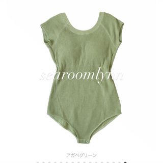 新品未使用　searoomlyn ハーフスリーブ BODYスーツ