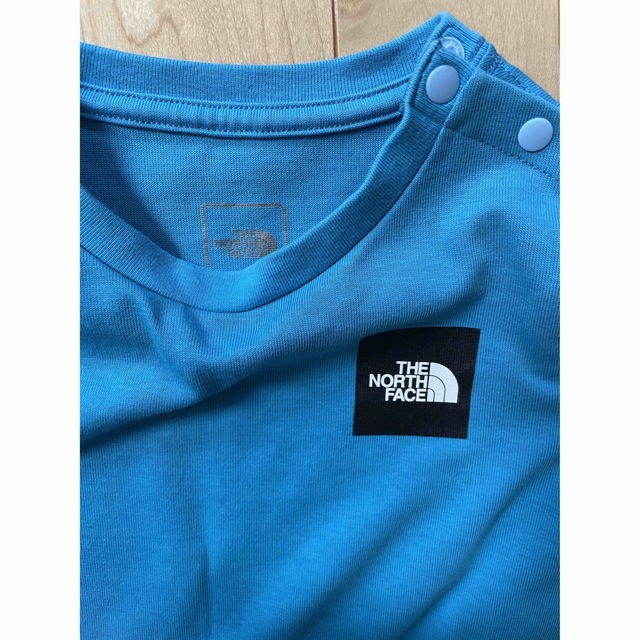 THE NORTH FACE(ザノースフェイス)の美品　ノースフェイス　トップス キッズ/ベビー/マタニティのベビー服(~85cm)(Ｔシャツ)の商品写真