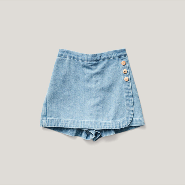 soor ploom Olive Skort 8Yスカート