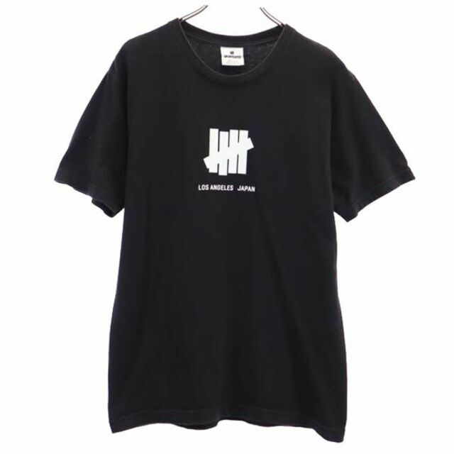 UNDEFEATED　前プリント　ロゴプリント　USA製　半袖Tシャツ　Ｌサイズ