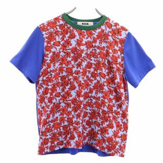 エムエスジイエム(MSGM)のエムエスジーエム 半袖 Tシャツ S ブルー系 MSGM レディース 【中古】  【230608】 メール便可(Tシャツ(半袖/袖なし))