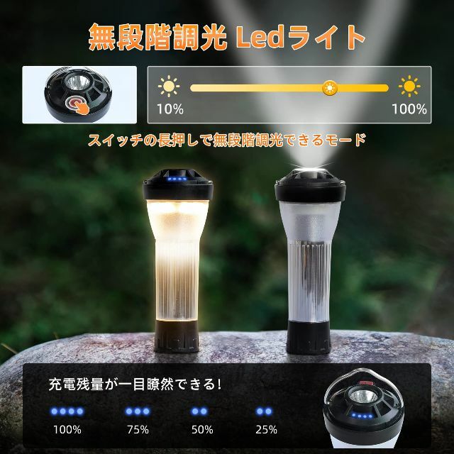 LEDキャンプ ランタン-ledランタン充電式 懐中電灯 ミニランタン 多機能L