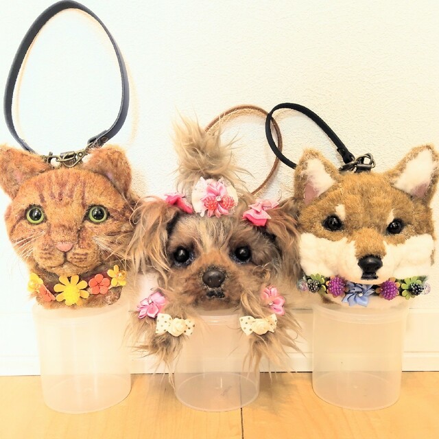 柴犬チャーム ハンドメイドのぬいぐるみ/人形(その他)の商品写真