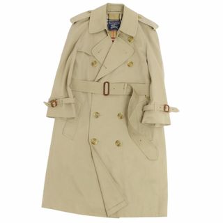 バーバリー(BURBERRY)の美品 Vintage バーバリー Burberrys コート トレンチコート 裏チェック ベルト付き 英国製 アウター メンズ 40SHORT(M相当) ベージュ(トレンチコート)