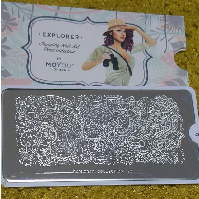 MOYOU London スタンピングネイルプレート Explorer22 コスメ/美容のネイル(ネイル用品)の商品写真