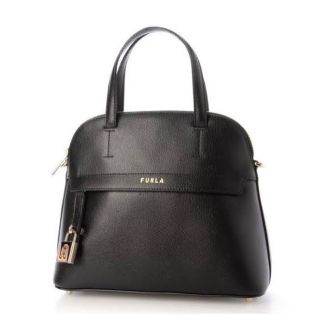 フルラ(Furla)のFURLA PIPER ブラック ハンドバッグ 人気モデル(ハンドバッグ)