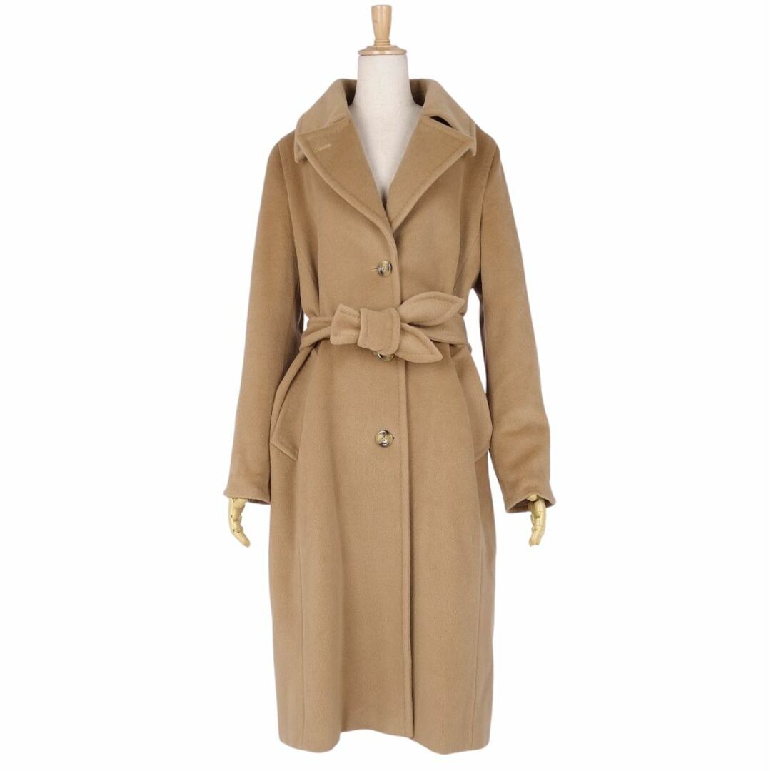 Max Mara - 美品 マックスマーラ Max Mara コート ベルト付き Max Mara - 美品 マックスマーラ Max Mara コート ベルト付き