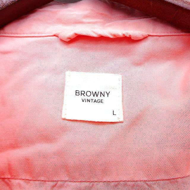 BROWNY(ブラウニー)のブラウニー BROWNY ヴィンテージ VINTAGE カジュアル シャツ 英字 メンズのトップス(シャツ)の商品写真