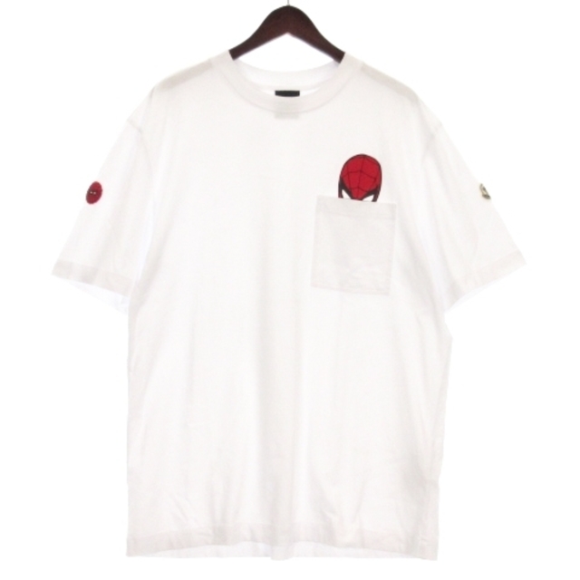 MONCLER - モンクレール × スパイダーマン 22年 Tシャツ 半袖 プリント