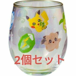 ポケモンオーロラグラス SHINKA NO ISHI ×2　ポケセンオリジナル(マグカップ)
