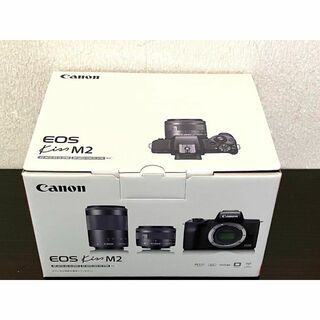 Canon - 新品未使用　Canon EOS Kiss M2 ダブルズームキット ブラック