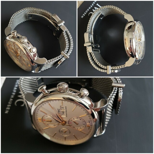IWC ポートフィノクロノグラフ IW391022 ミラネーゼブレスレット