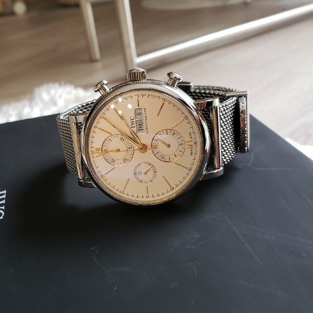 IWC ポートフィノクロノグラフ IW391022 ミラネーゼブレスレット