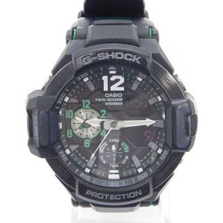 カシオ(CASIO)のカシオ G-SHOCK スカイコクピット 腕時計 デジアナ クォーツ 3針 黒(腕時計(アナログ))