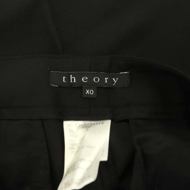 theory(セオリー)のセオリー theory TAILOR スラックス パンツ X0 黒 ブラック レディースのパンツ(その他)の商品写真