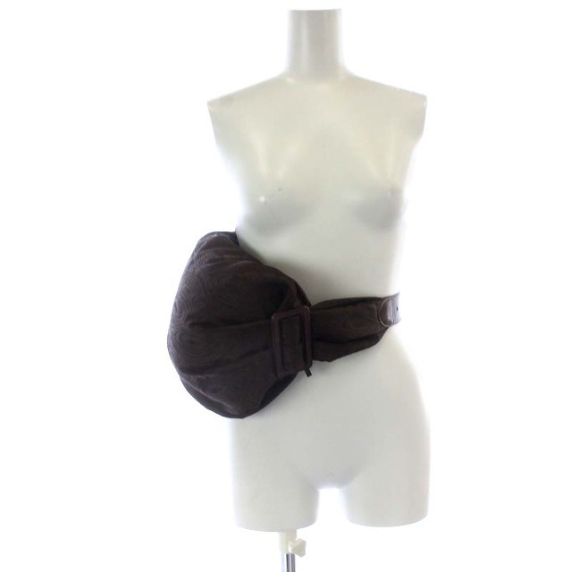 ユナイテッドアローズ ザダラス gather porch belt 茶色-