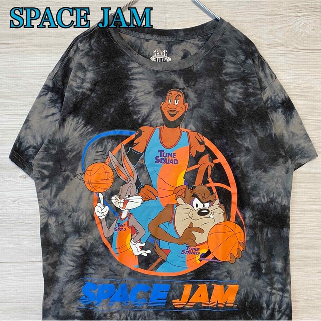 【入手困難】SPACE JAM Tシャツ　XLサイズ　総柄　キャラクター
