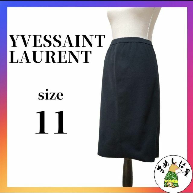 Yves Saint Laurent(イヴサンローラン)のYvesSaintLaurent イヴサンローラン【11】コットンタイトスカート レディースのスカート(ひざ丈スカート)の商品写真