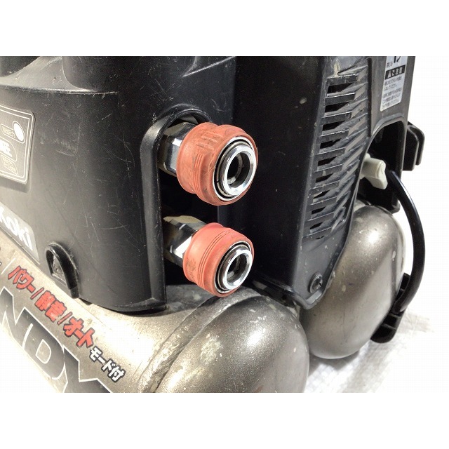 日立 - ☆中古品☆HITACHI 日立工機 高圧/常圧 エアコンプレッサ