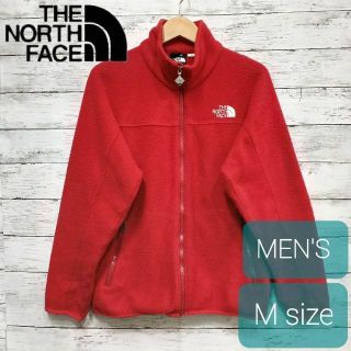 ザノースフェイス(THE NORTH FACE)の✨人気✨ ノースフェイス メンズフリース M ゴールドウイン レッド キャンプ(ブルゾン)