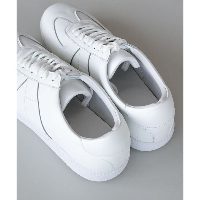 MTM ホワイト ジャーマントレーナー メンズの靴/シューズ(スニーカー)の商品写真