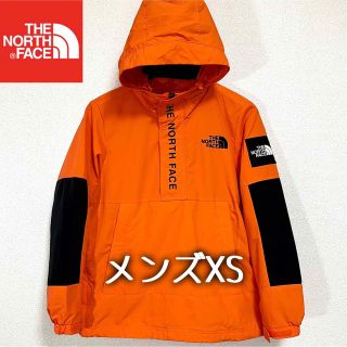 ザノースフェイス(THE NORTH FACE)の極美品 人気 ノースフェイス アノラックパーカー メンズXS ロゴ刺繍(マウンテンパーカー)