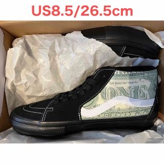 Supreme - 26.5 Supreme Vans Skate Grosso Mid blackの通販 by kota