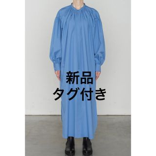 新品　HYKE ワンピース サイズフリー　ブルー