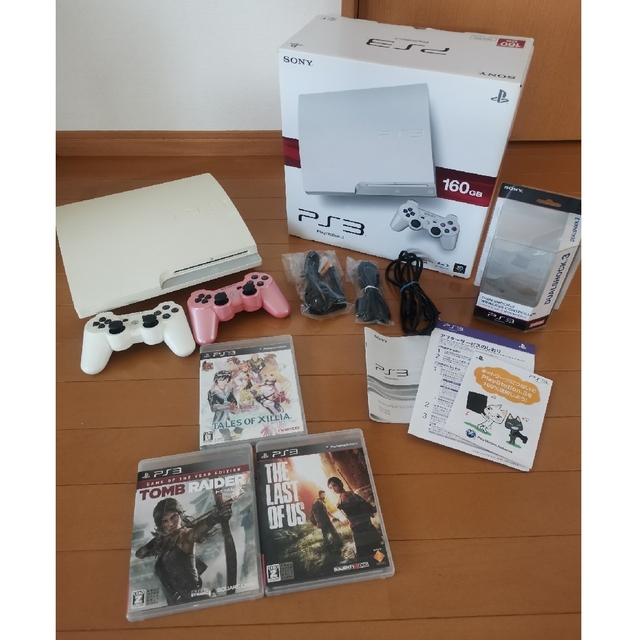 PS3本体 ソフト３本セット【送料込 即購入可】動作確認済-