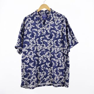 ペンドルトン(PENDLETON)の古着 ペンドルトン PENDLETON 総柄 オープンカラー レーヨン ハワイアンアロハシャツ メンズXL /eaa342902(シャツ)